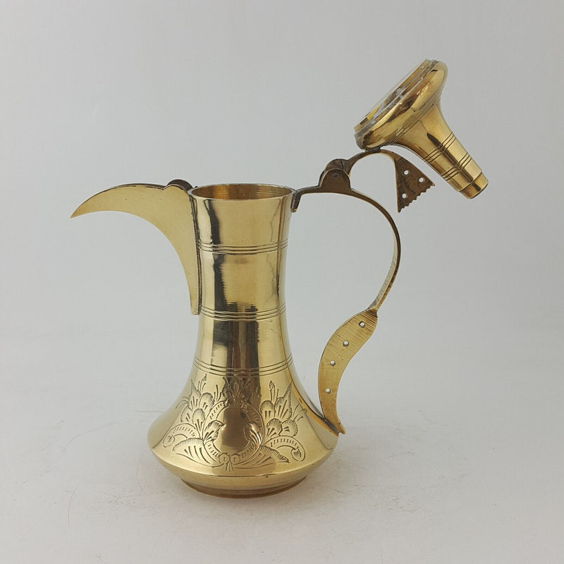 Vintage Middle Eastern Brass Teapot - 40TF
