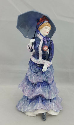 Royal Doulton Figurine Les Parapluies HN3473 Ltd Ed - Minor Scrateches