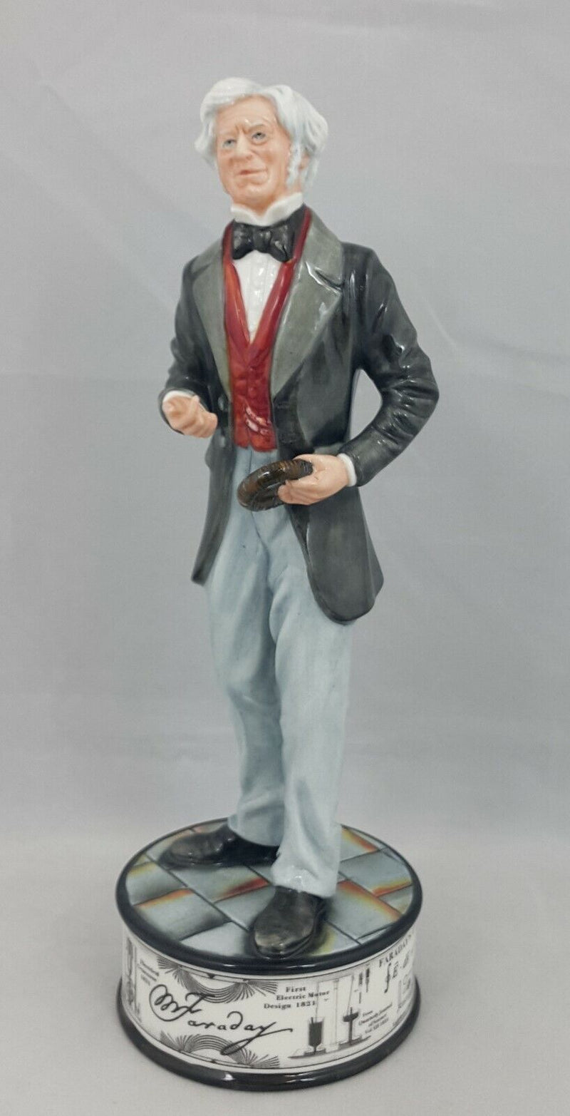 Royal Doulton Figurine Michael Faraday HN5196 Pioneers Collection Ltd Ed