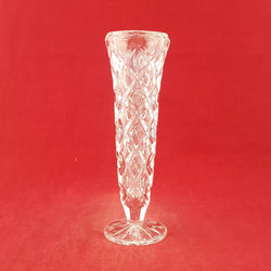 Vintage Crystal Glass Vase - OA 2575