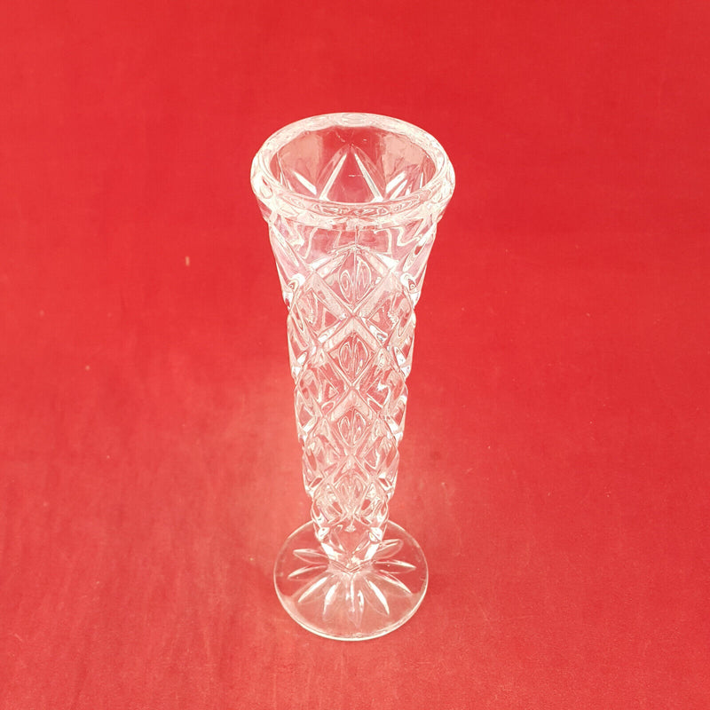 Vintage Crystal Glass Vase - OA 2575