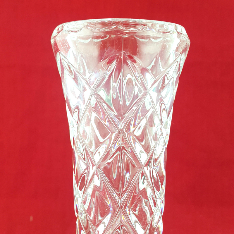 Vintage Crystal Glass Vase - OA 2575