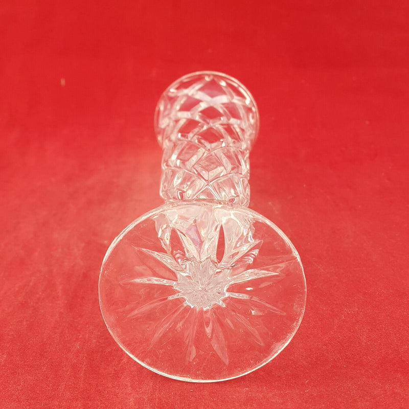 Vintage Crystal Glass Vase - OA 2575