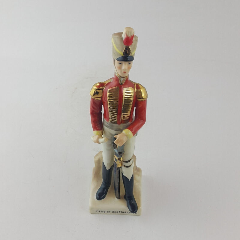 Vintage Porcelain Soldier Figurine - Officer Hussars - OP 2567