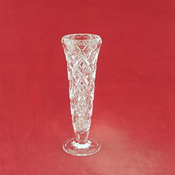 American Crystal Flared Rim Bud Vase - 7850 OA