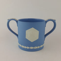 Wedgwood Jasper Diamond Jubilee Loving Mug 1910 - 1970 - 7875 WD