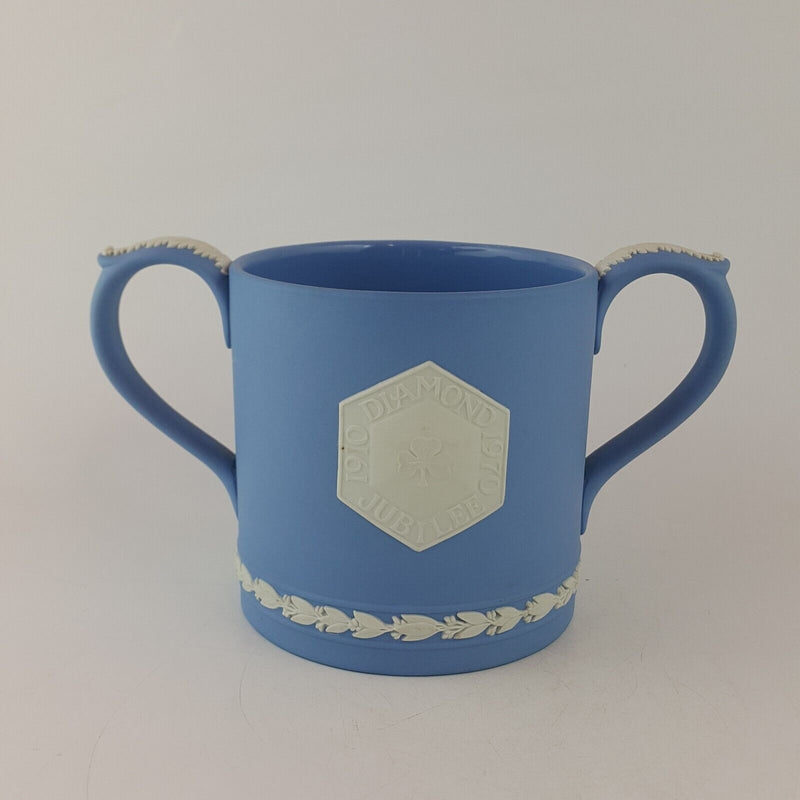 Wedgwood Jasper Diamond Jubilee Loving Mug 1910 - 1970 - 7875 WD