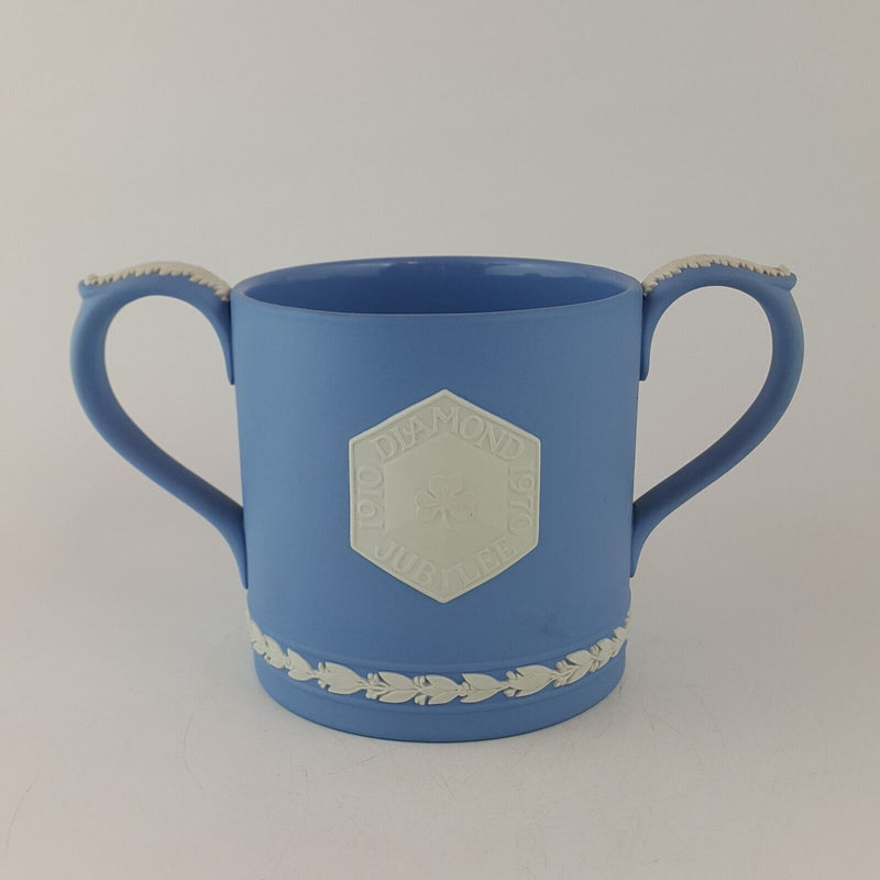 Wedgwood Jasper Diamond Jubilee Loving Mug 1910 - 1970 - 7875 WD