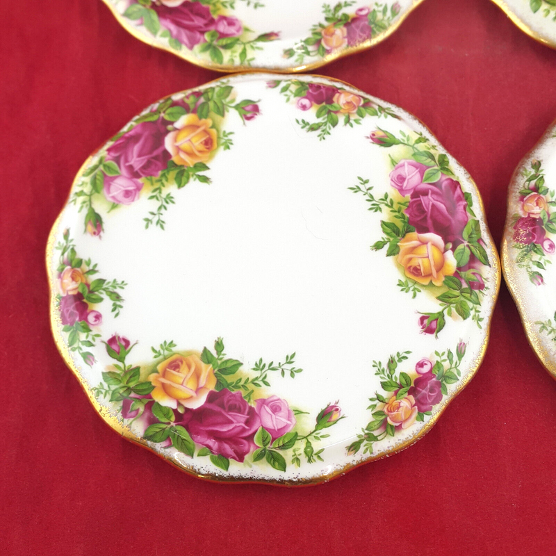 Royal Albert Old Country Roses - Set Of Four Trivets / Coasters - OP 2625