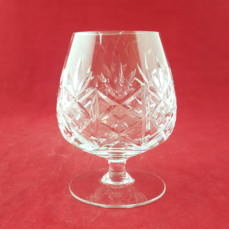 Set Of 6 Vintage Crystal Glass Brandy Balloon Glass - OA 2582