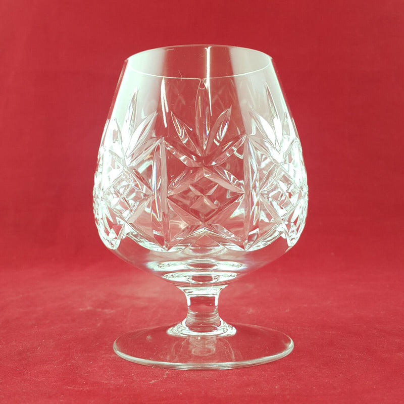 Set Of 6 Vintage Crystal Glass Brandy Balloon Glass - OA 2582