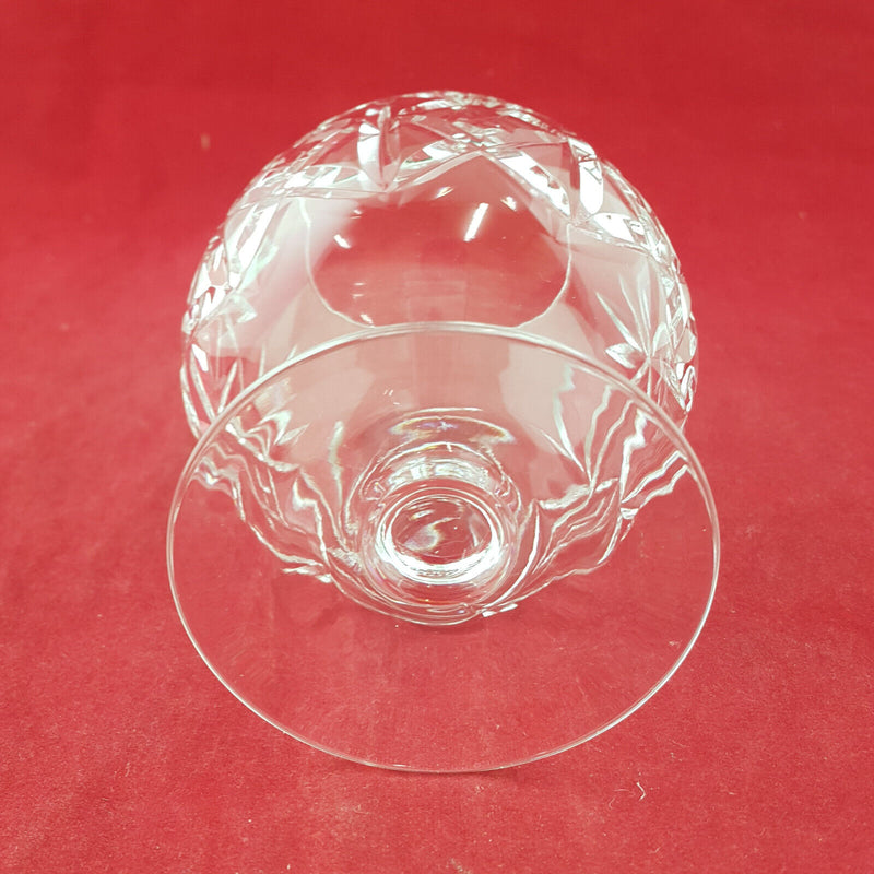 Set Of 6 Vintage Crystal Glass Brandy Balloon Glass - OA 2582