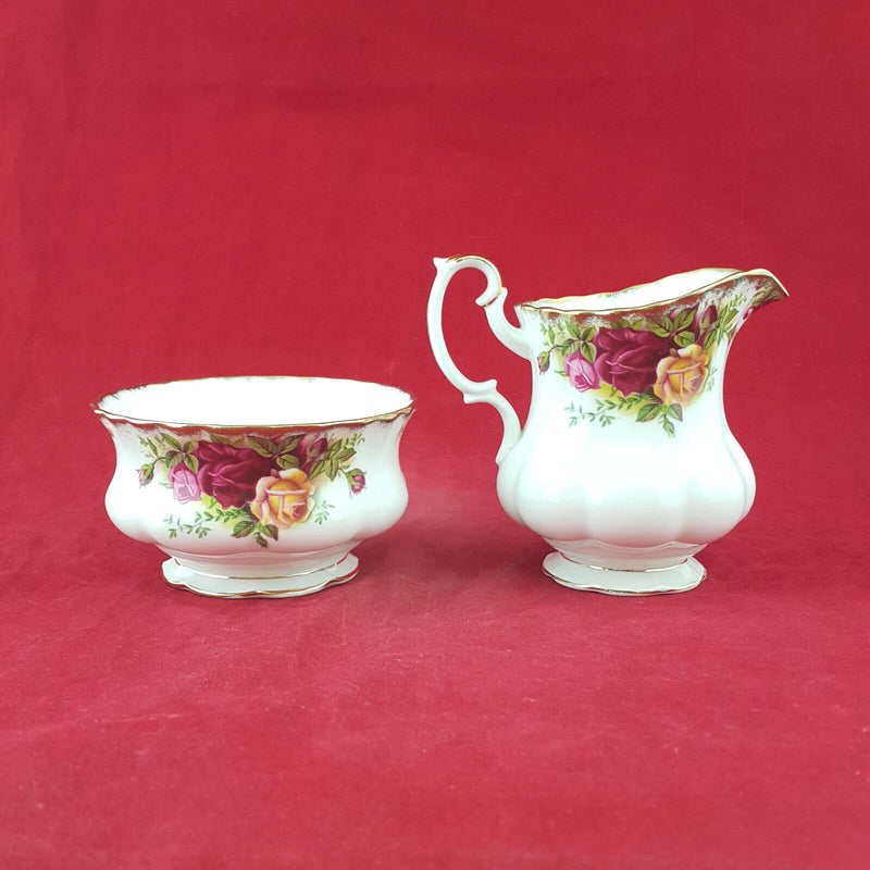 Royal Albert Old Country Roses - Set Of Milk & Sugar Pots - OP 2630