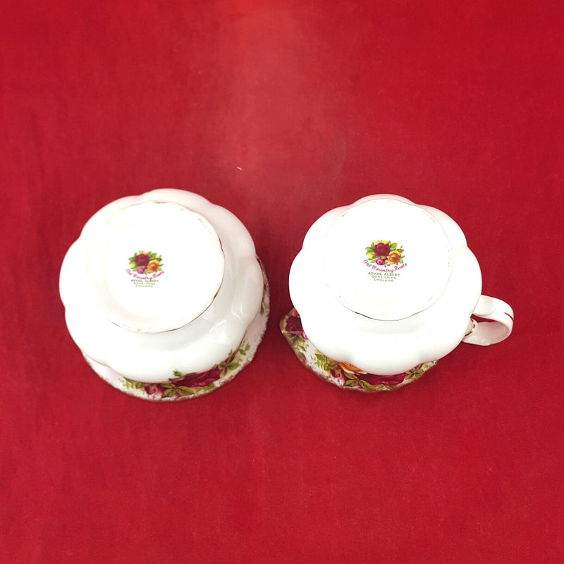 Royal Albert Old Country Roses - Set Of Milk & Sugar Pots - OP 2630