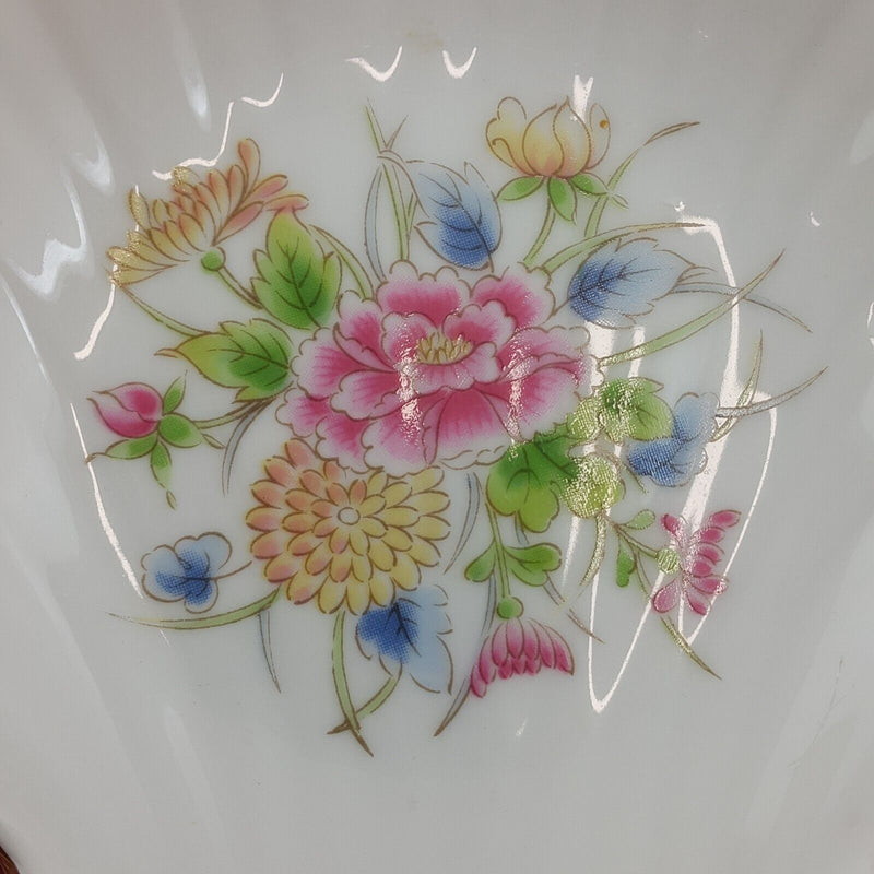 Laduel Floral Seashelll Trinket / Pin Dish - 7888 OA