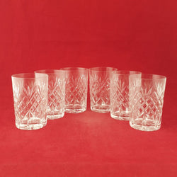 Crystal Glass set of 6x - 7889 OA