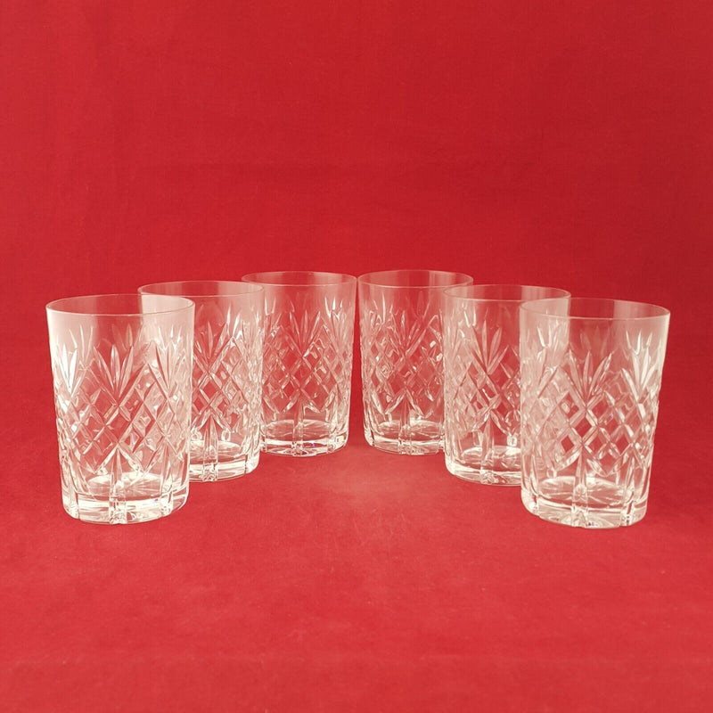 Crystal Glass set of 6x - 7889 OA