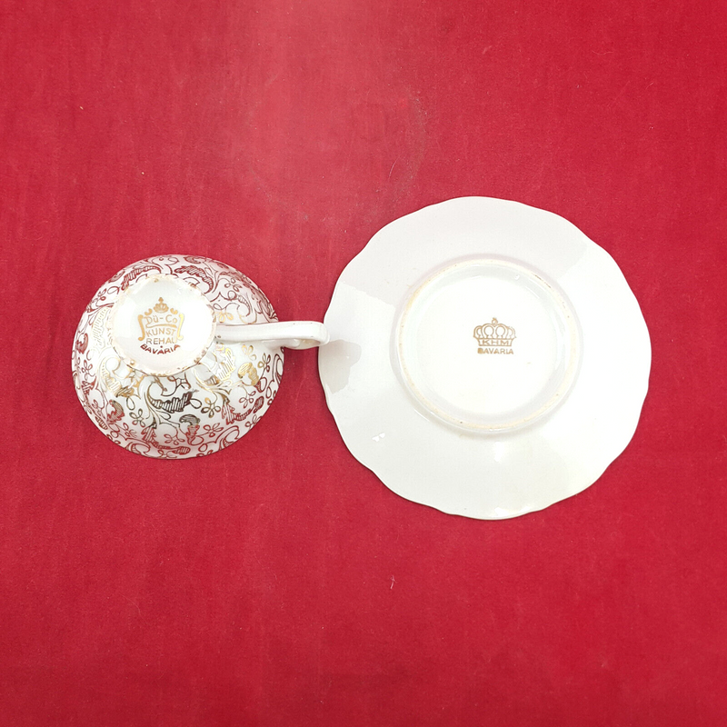 Bavaria Germany - Set Of Cup & Saucer - OP 2627