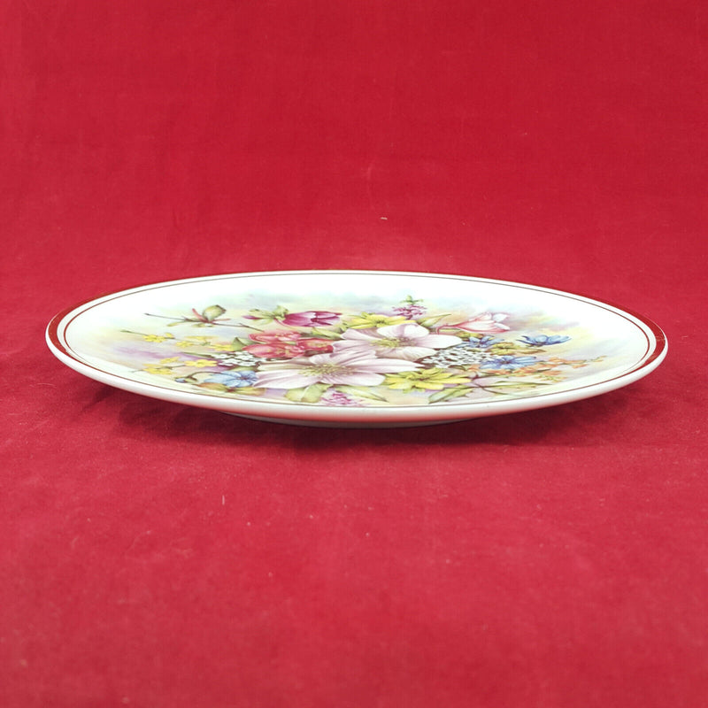 Royal Kent Collector's Plate - Flowers Of The Season - Winter - OP 2644