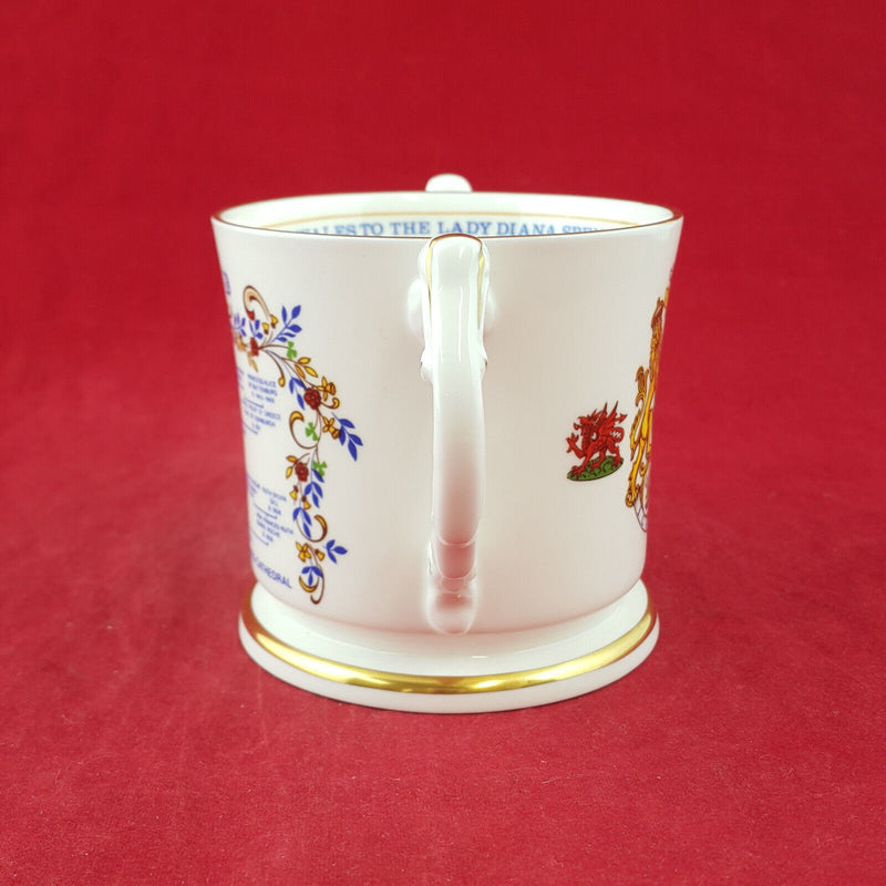 Aynsley Cup To Commemorate the Marriage of Prince Charles & Diana - OP 2647