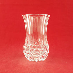 Vintage Crystal Glass Vase - TF 180