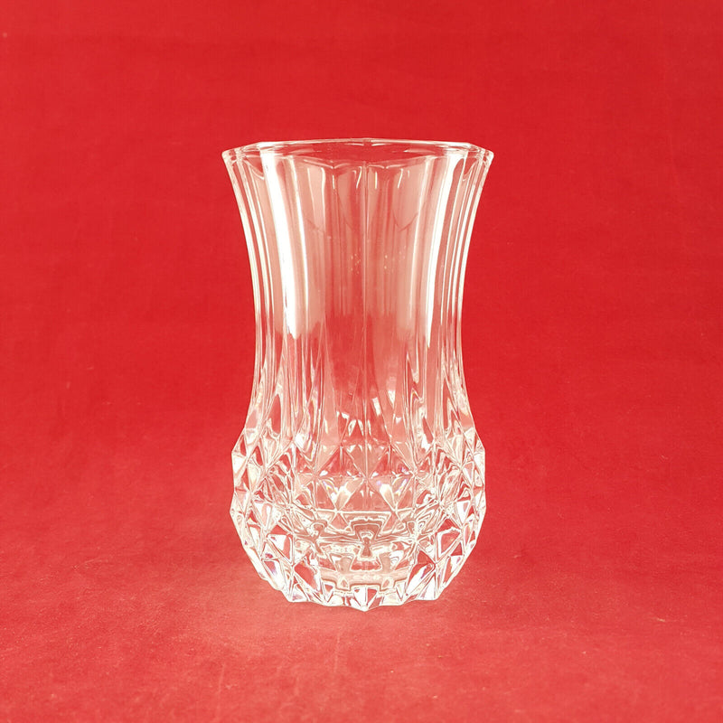 Vintage Crystal Glass Vase - TF 180