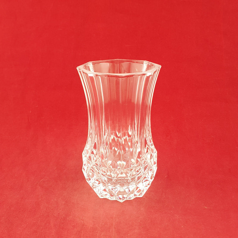 Vintage Crystal Glass Vase - TF 180