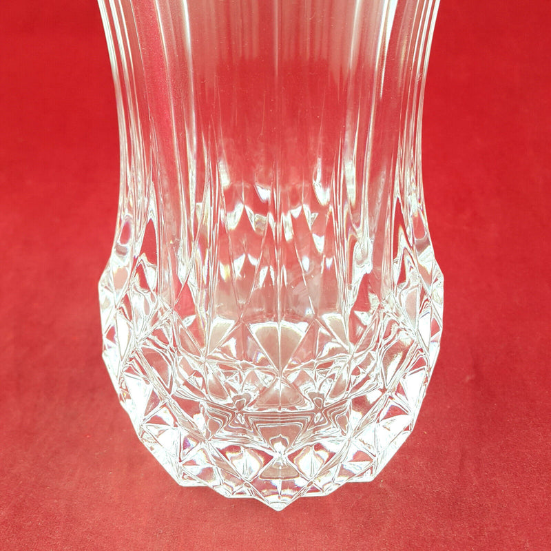 Vintage Crystal Glass Vase - TF 180