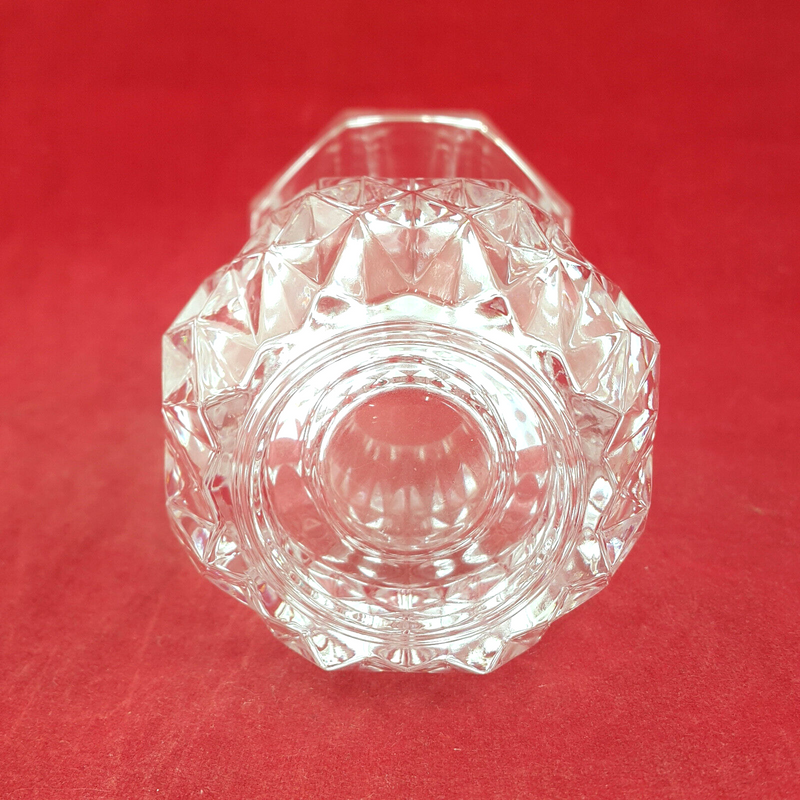 Vintage Crystal Glass Vase - TF 180