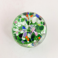 Vintage Glass Paperweight - TF 173