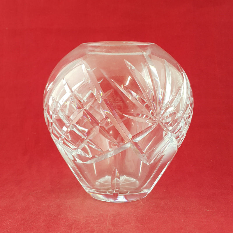 Vintage Crystal Glass Vase - TF 179