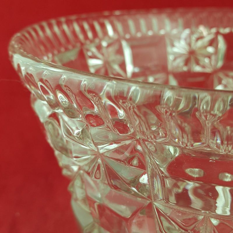 Crystal Dish Salad Bowl / Fruit Bowl - 7925 O/A