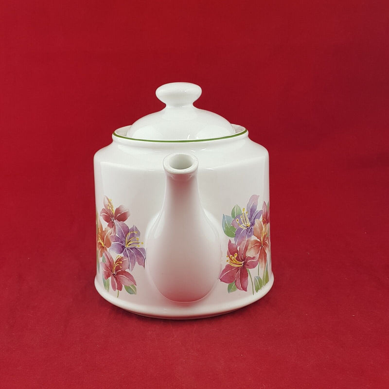 Wade Pottery Floral Teapot - 7930 O/A