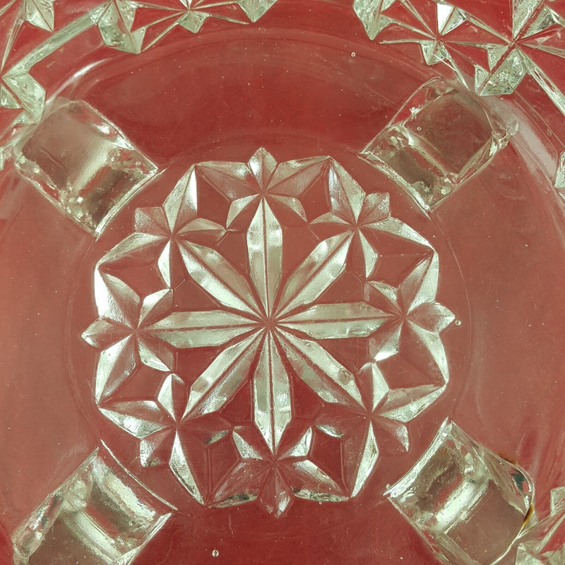 Crystal Dish Salad Bowl / Fruit Bowl - 7925 O/A