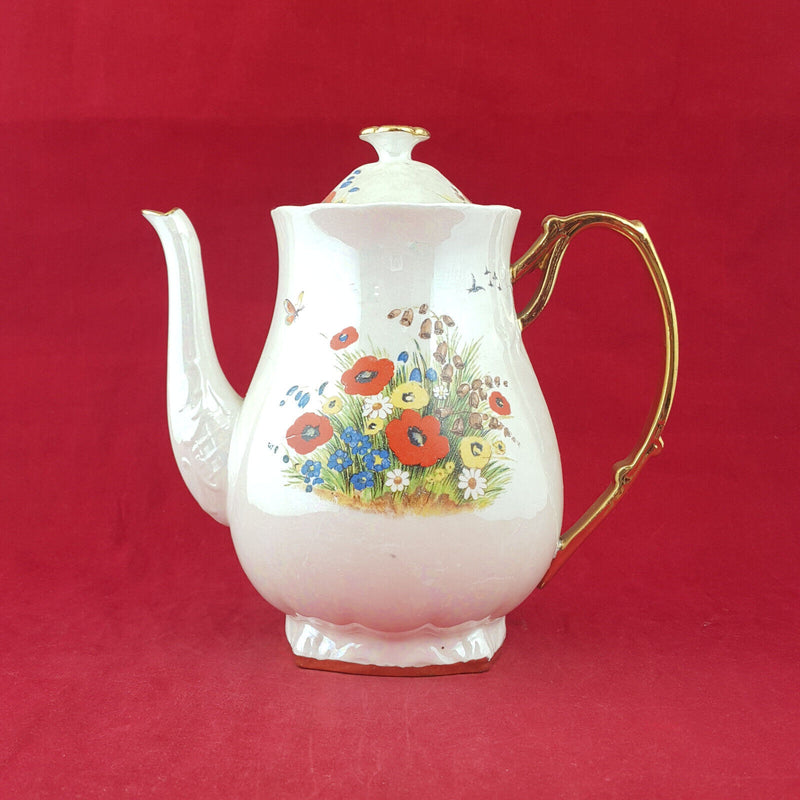 Floral Pattern Teapot Set For Five - OP 2679