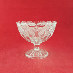 Vintage Crystal Pedestal Bowl - 7927 O/A