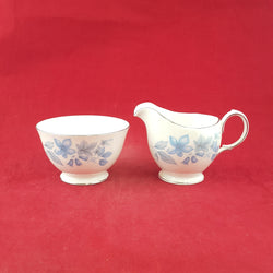 Crown Essex - Set Of Milk & Sugar Pots - OP 2634