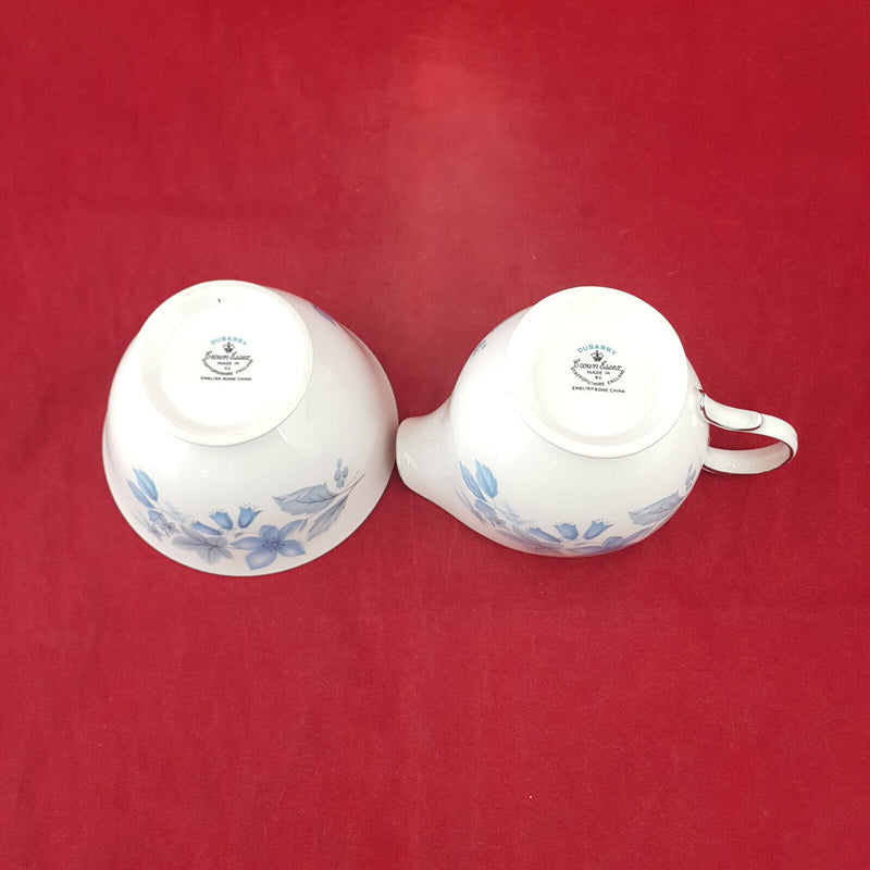 Crown Essex - Set Of Milk & Sugar Pots - OP 2634