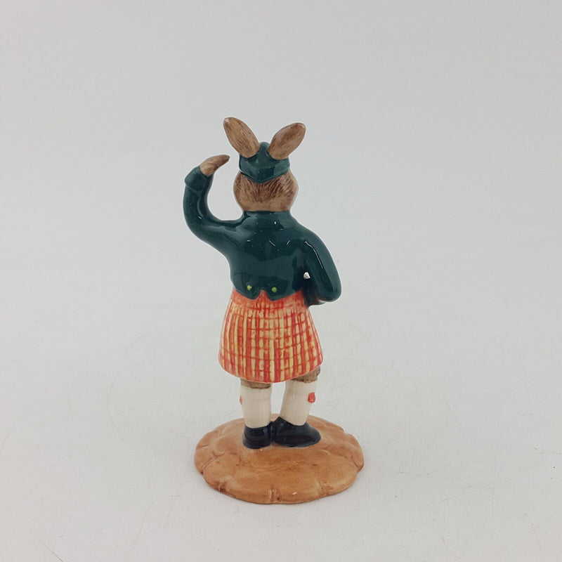 Royal Doulton Bunnykins Figurine DB180 Scotsman Boxed - 8025 RD