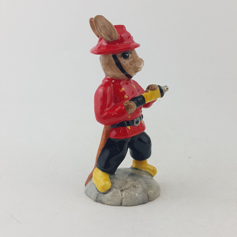 Royal Doulton Bunnykins - Fireman Bunnykins DB183 (Boxed) – RD 2787