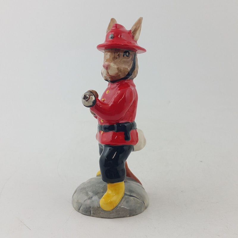 Royal Doulton Bunnykins - Fireman Bunnykins DB183 (Boxed) – RD 2787