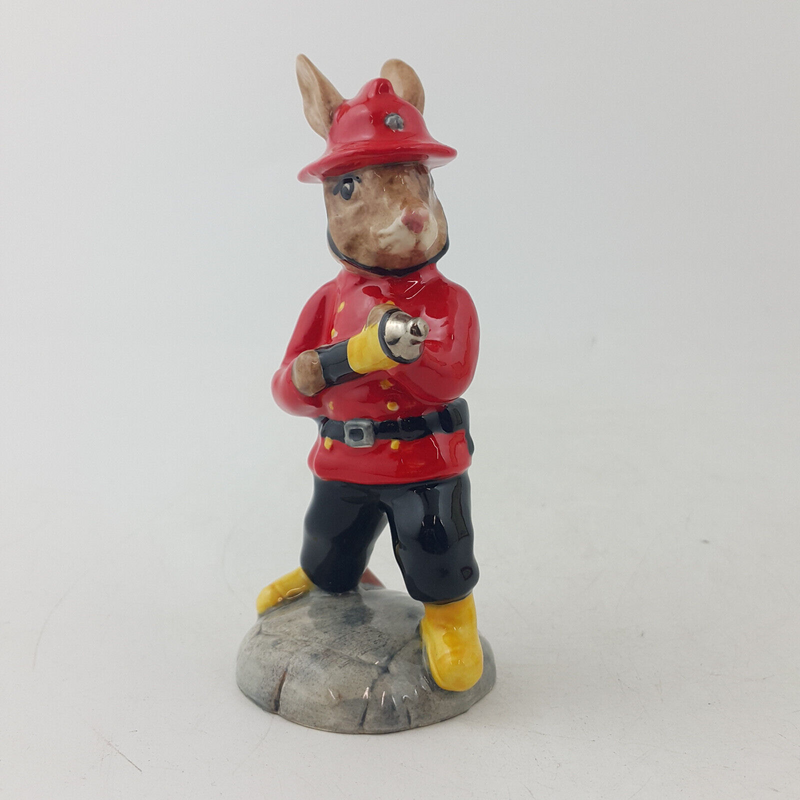 Royal Doulton Bunnykins - Fireman Bunnykins DB183 (Boxed) – RD 2787