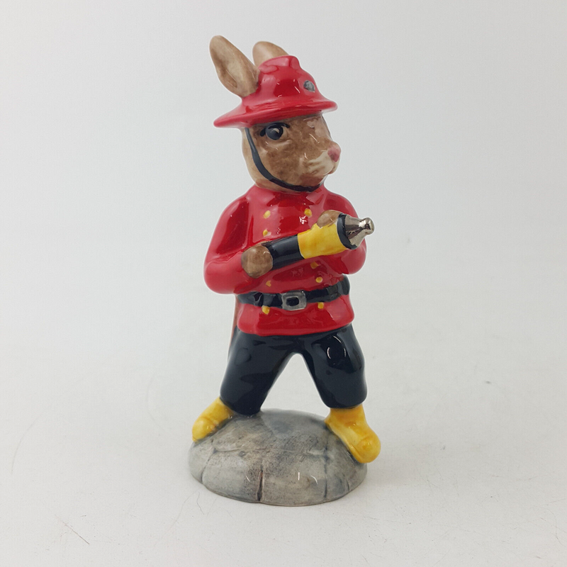 Royal Doulton Bunnykins - Fireman Bunnykins DB183 (Boxed) – RD 2787