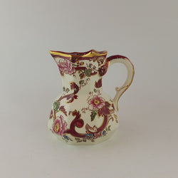 Vintage Masons Ironstone Mandalay Red Jug - 7965 OA