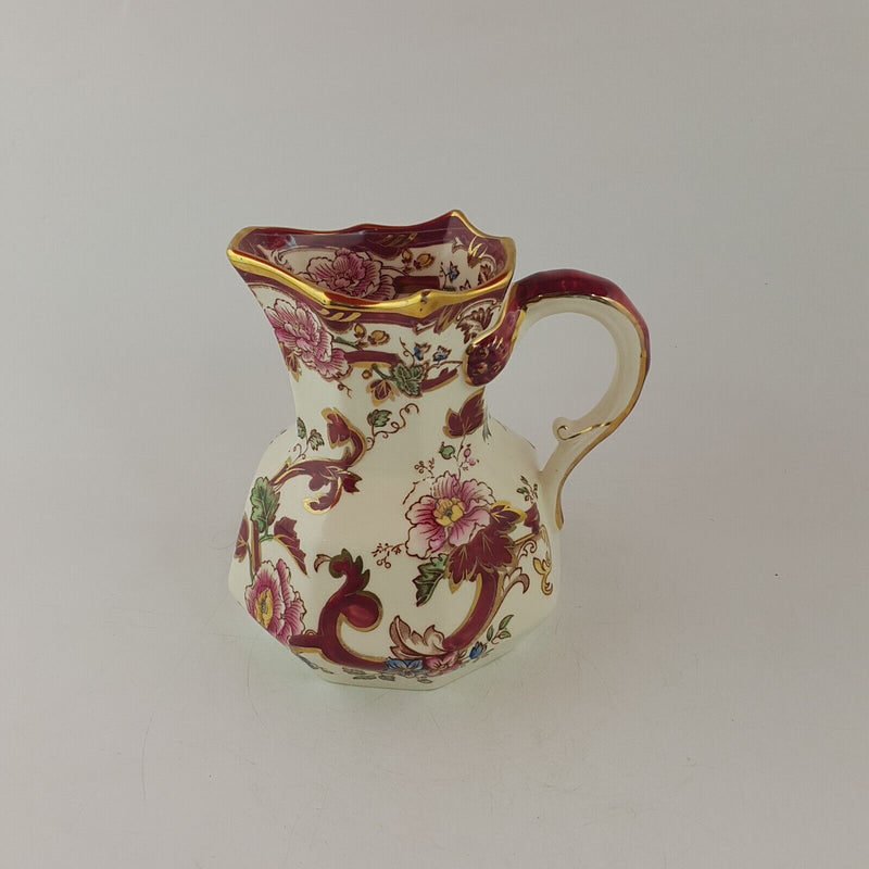 Vintage Masons Ironstone Mandalay Red Jug - 7965 OA