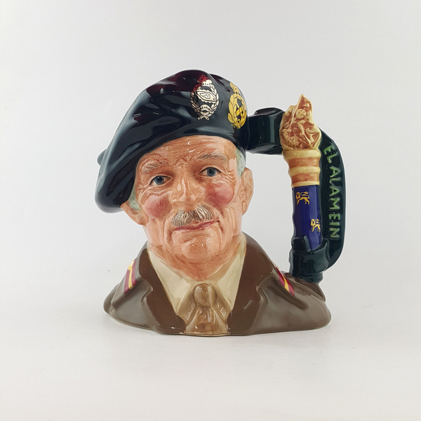 Royal Doulton Character Jug Large - Field Marshal Montgomery D6908 – RD 2753