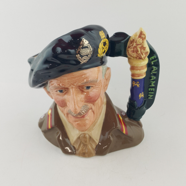 Royal Doulton Character Jug Large - Field Marshal Montgomery D6908 – RD 2753