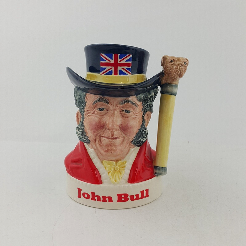 Royal Doulton Small Liquor Flask John Bull - 8017 RD