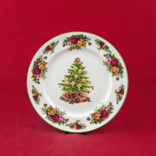 Royal Albert Old Country Roses - Christmas Plate 9-inch - OP 2824