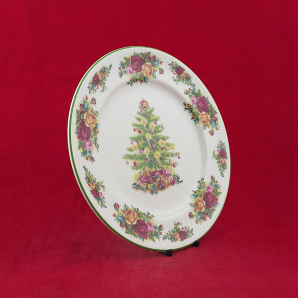 Royal Albert Old Country Roses - Christmas Plate 9-inch - OP 2824